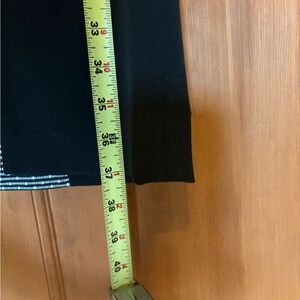 Tahari Dress Black and White Size 4